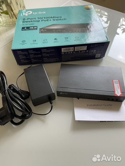 Настольный коммутатор TP-link TL-SFI008P Новый