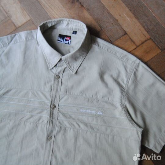 Винтажная рубашка Quiksilver Surf Button Up Shirt