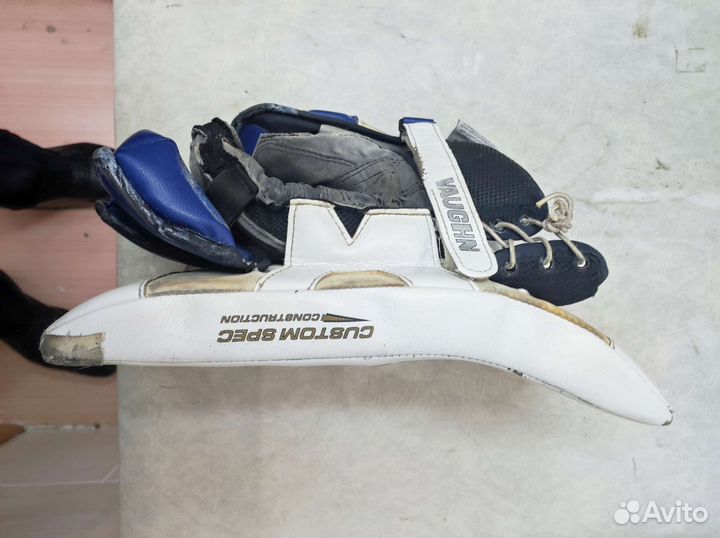 Вратарский блокер vaughn velociti v6 sr