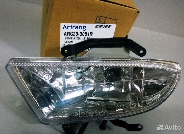 Фары противотуманные Hyundai Accent