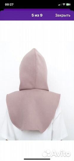 Капор женский новый