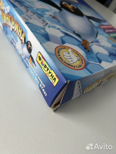Ловушка для пингвина детская настольная игра