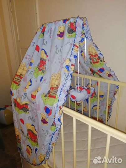 Балдахин в кроватку с держателем