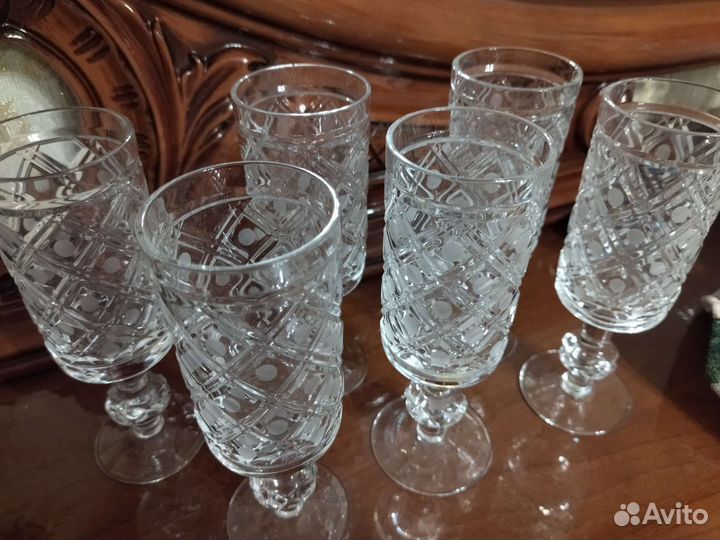 Фужеры Новогодние лзхс новые в коробке