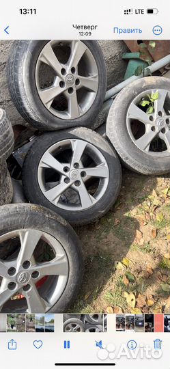 Литые диски r16