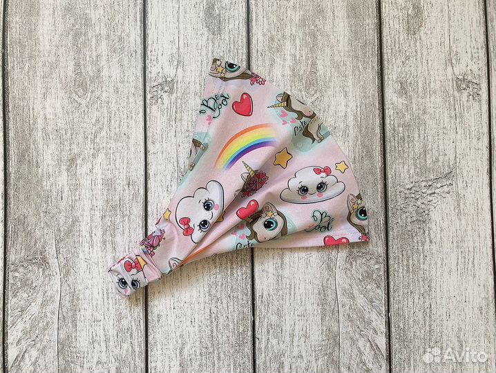 Косынки на резинке. Повязочки тюрбан