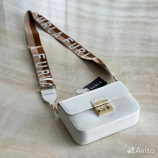 Сумка Furla натуральная кожа