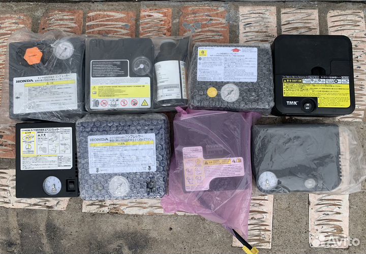 Компрессор для подкачки колёс, Япония