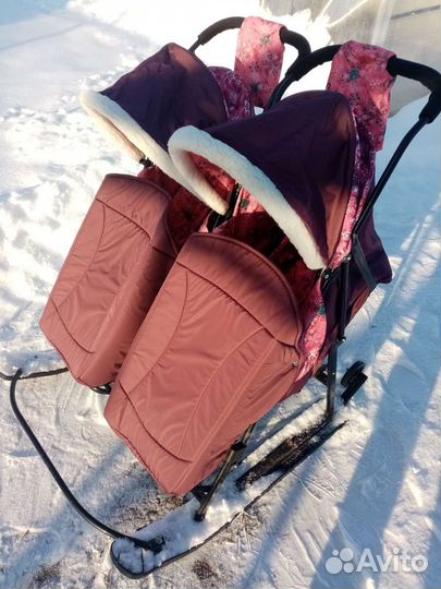 Санки для двойни