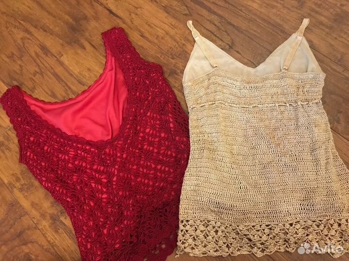 Вязаные топы