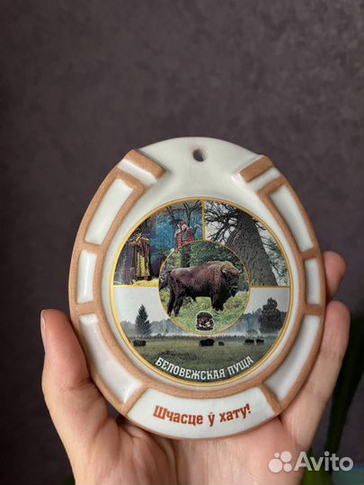 Керамическая подкова из Беловежской пущи