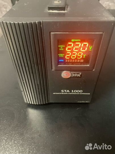 Стабилизатор напряжения эра STA-1000