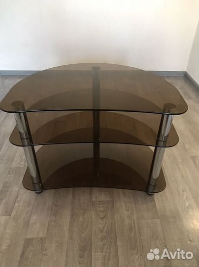 Стеклянная тумба