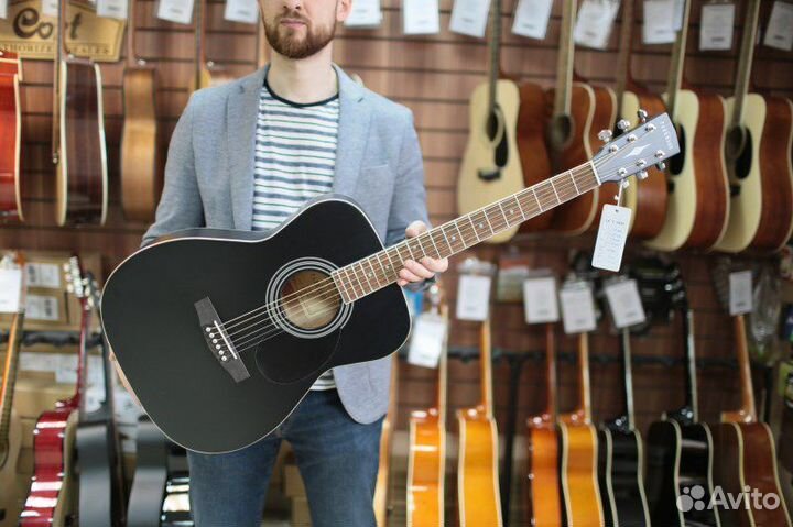 Акустическая гитара Parkwood PF51-wbag-BKS