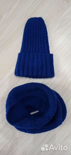 Комплект шапка и снуд