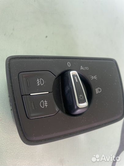 Блок управления климатом volkswagen passat b8