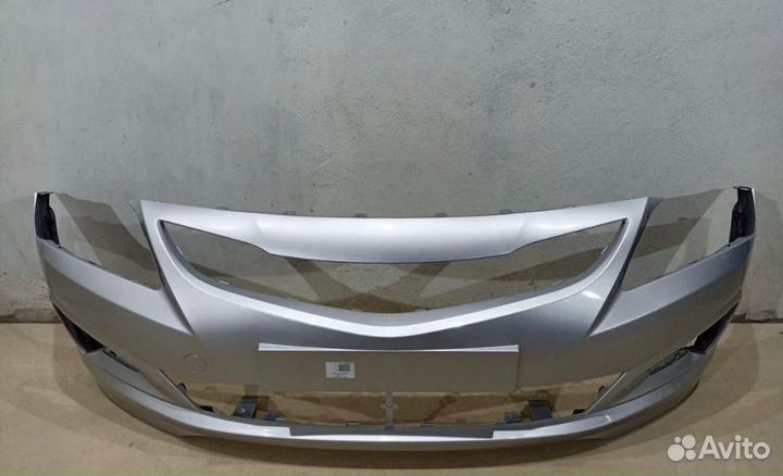 Бампер передний на Hyundai Solaris 2011-2017