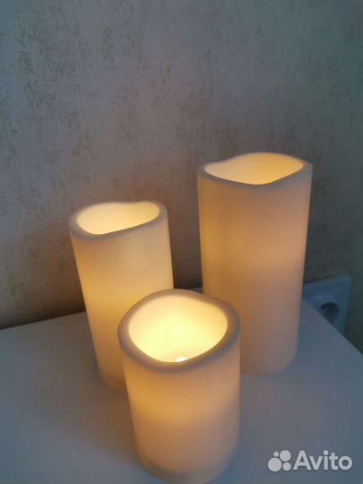 Набор светодиойдных свечей IKEA