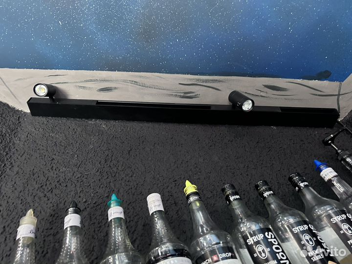 Люстра и светильники лофт с пультом