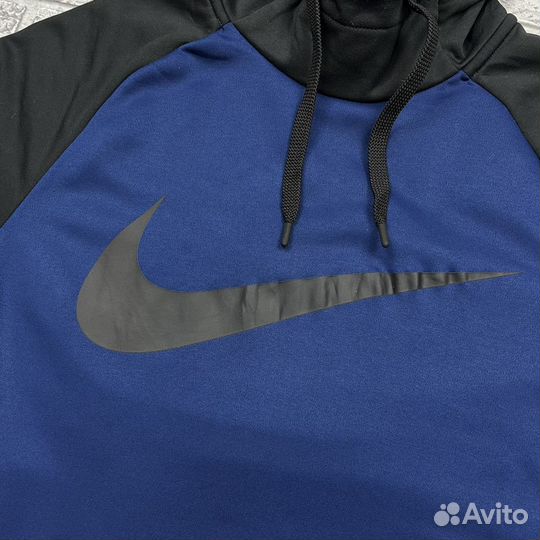 Nike Mens Therma Swoosh Essential Pull Over Hoodie