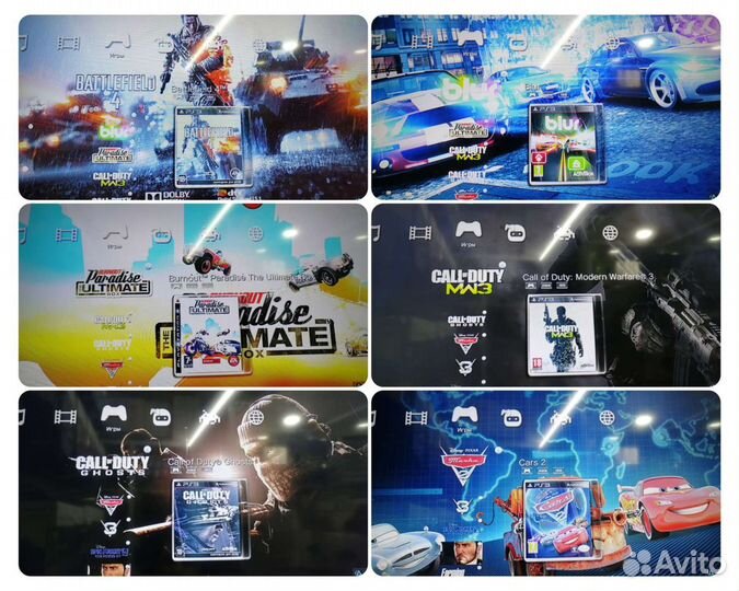 PS3 500GB 53игры 2 новых геймпада