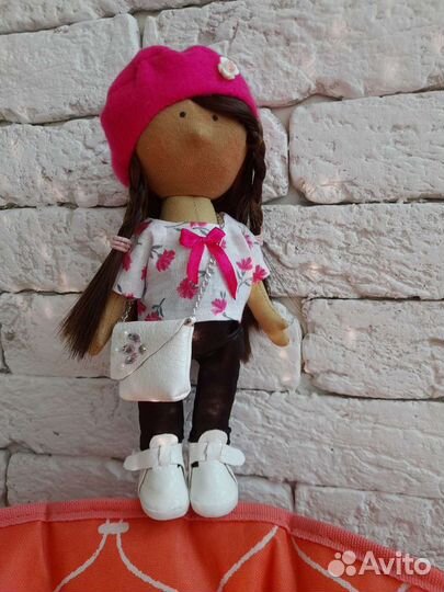 Кукла игровая текстильная