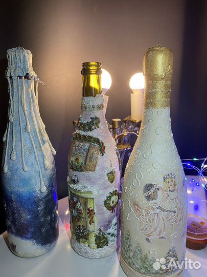 Декоративные бутылки