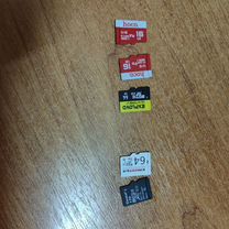 Карта памяти micro SD 64gb