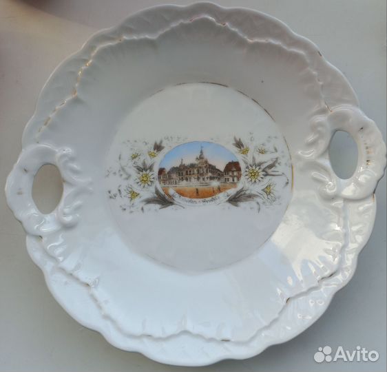 Фарфоровая тарелка Германия