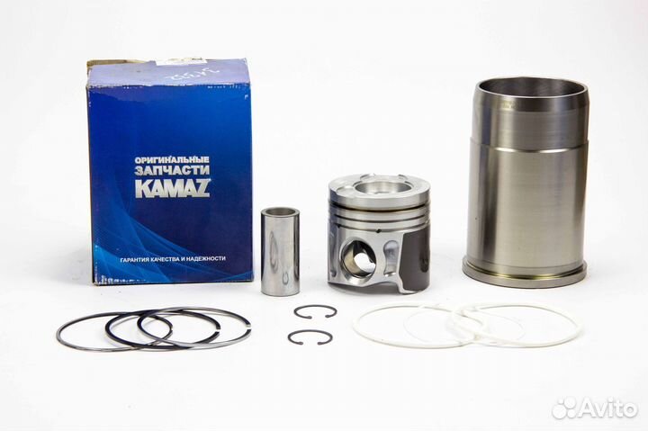 Гильза, поршень, п/п, п/к /KAMAZ-евро-1,2/ 