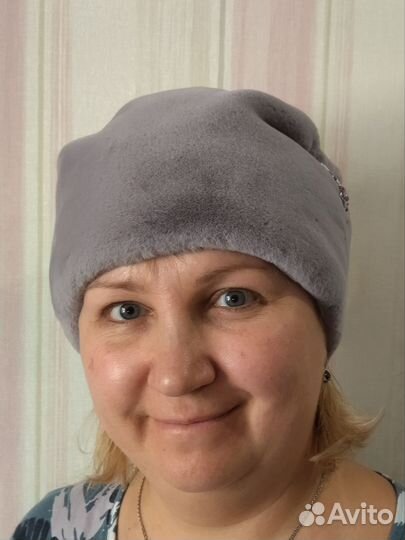 Шапка женская Экокролик