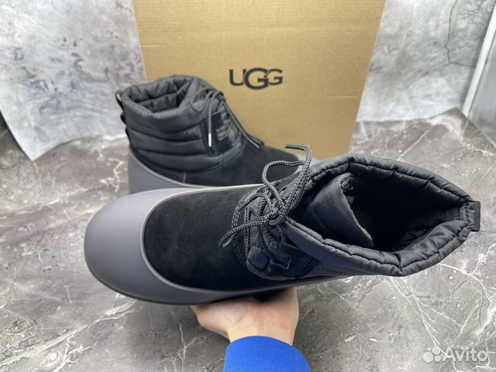 Угги Женские UGG Classic Mini Lace-Up Weather Blac