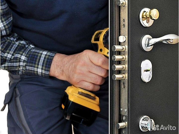 Замена личинок,замковУстановка замков.Взлом замков