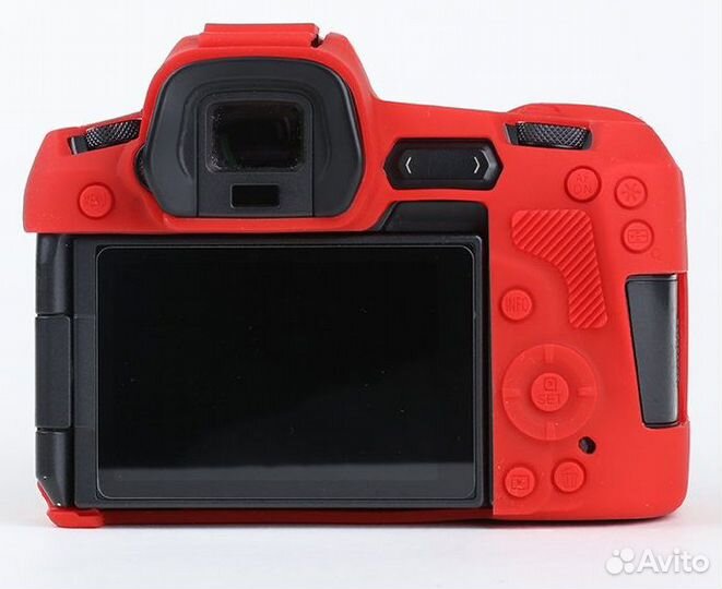 Чехол силиконовый для Canon EOS R красный