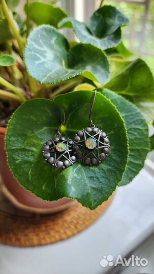 Винтажные серьги СССР 875 пр