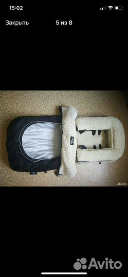 Зимний конверт в коляску valco baby