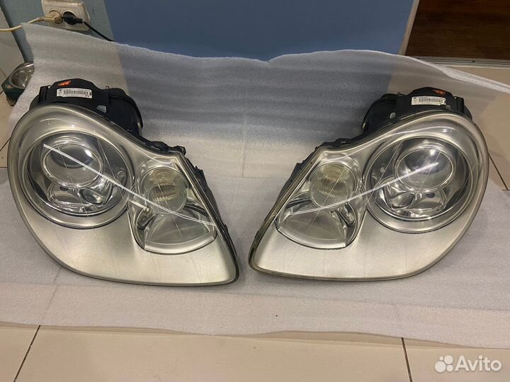Porsche cayenne фары 955 ксенон