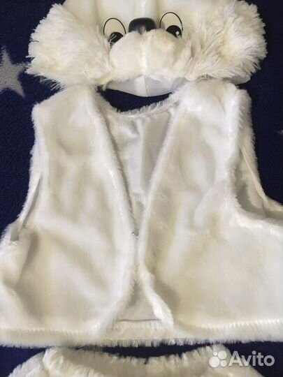 Новогодний костюм зайчик