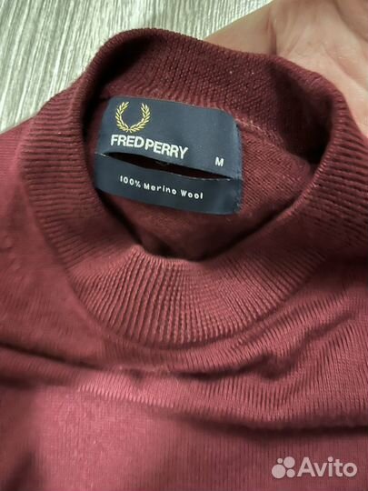 Fred perry джемпер оригинал