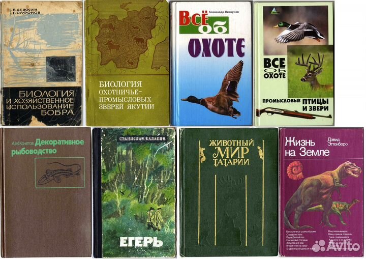 Книги Охота, рыбалка, природа, животные