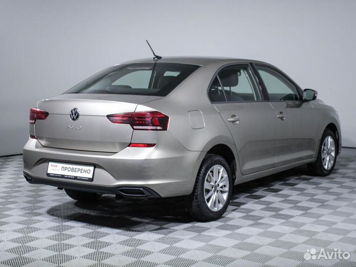 Volkswagen Polo 1.6 AT, 2021, 42 707 км