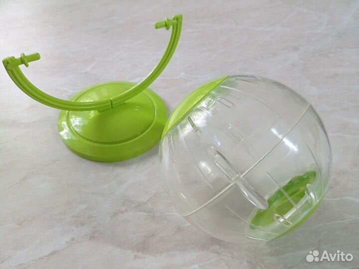 Шар для хомяка с подставкой