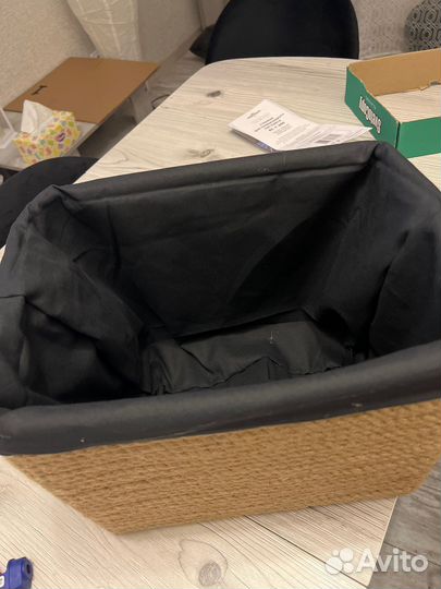 Коробка из джута