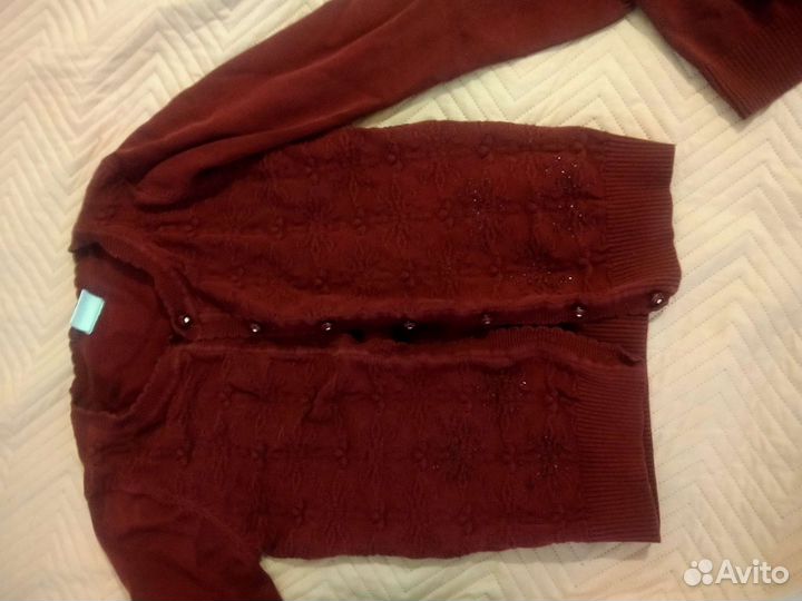 Кардиган школьный 140 152