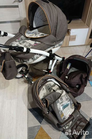 Коляска adamex 3 в 1