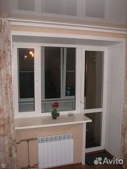 Балконный блок с окнамиот завода