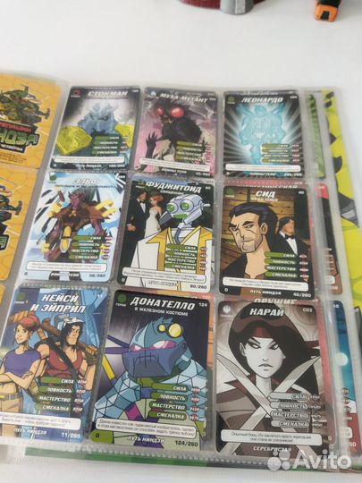 Карточки по tmnt 2003