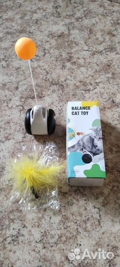 Интерактивная игрушка для кошек, неваляшка
