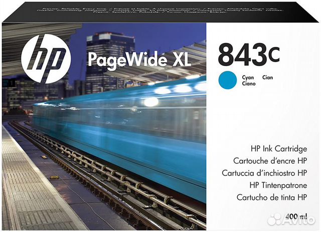 Картридж HP 843C C1Q66A для HP PageWide XL 4000, 4
