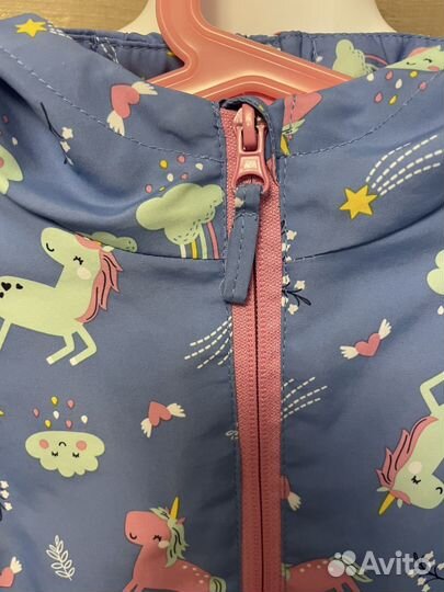 Ветровка утепленная для девочки